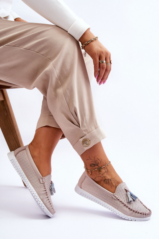 Mokassiinid Heleroosat värvi Lanzarot