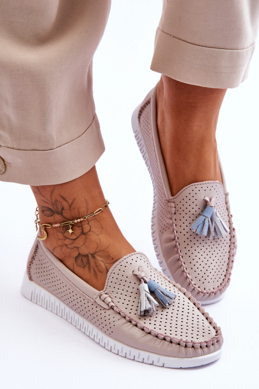 Mokassiinid Heleroosat värvi Lanzarot