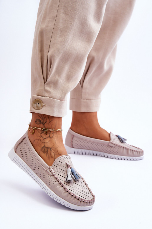 Mokassiinid Heleroosat värvi Lanzarot