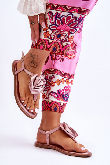 Naistesandaalid moodsad varbavahe-sandaalid Nude Carisma 2