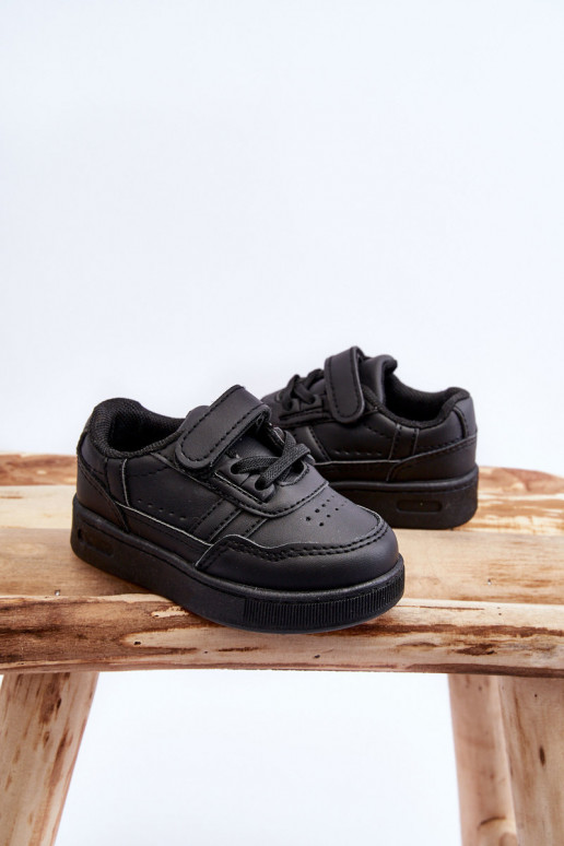 Klassikalise mudeli laste spordijalatsid mustad Marlin Klassikalise mudeli laste spordijalatsid mustad Marlin