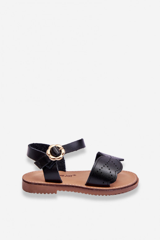 Laste sandaalid mustad Izzy