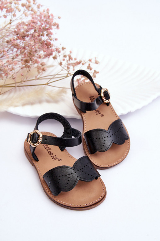 Laste sandaalid mustad Izzy