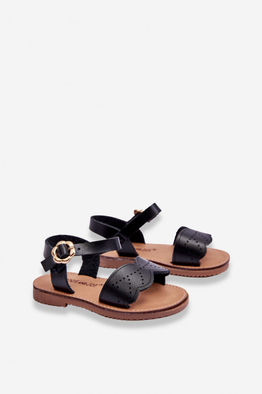 Laste sandaalid mustad Izzy