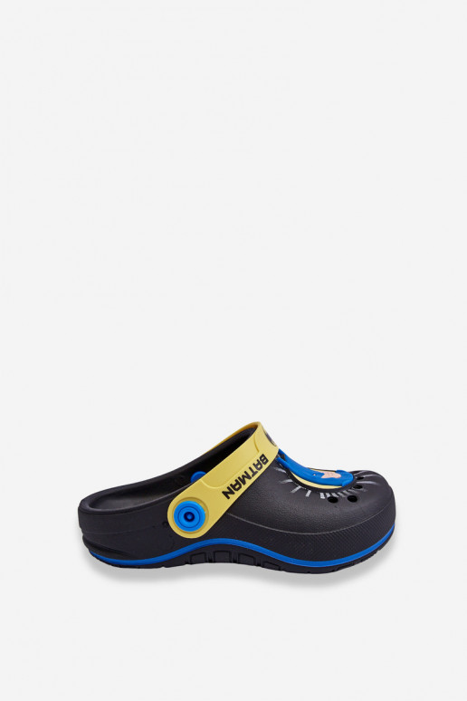 Laste crocs stiilis sussid Batman Grendene Kids JJ385005 mustad Laste crocs stiilis sussid Batman Grendene Kids JJ385005 mustad