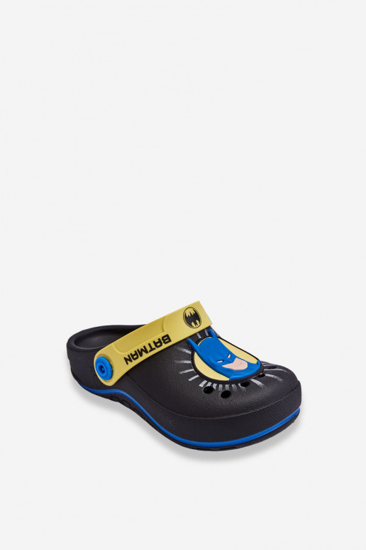 Laste crocs stiilis sussid Batman Grendene Kids JJ385005 mustad Laste crocs stiilis sussid Batman Grendene Kids JJ385005 mustad