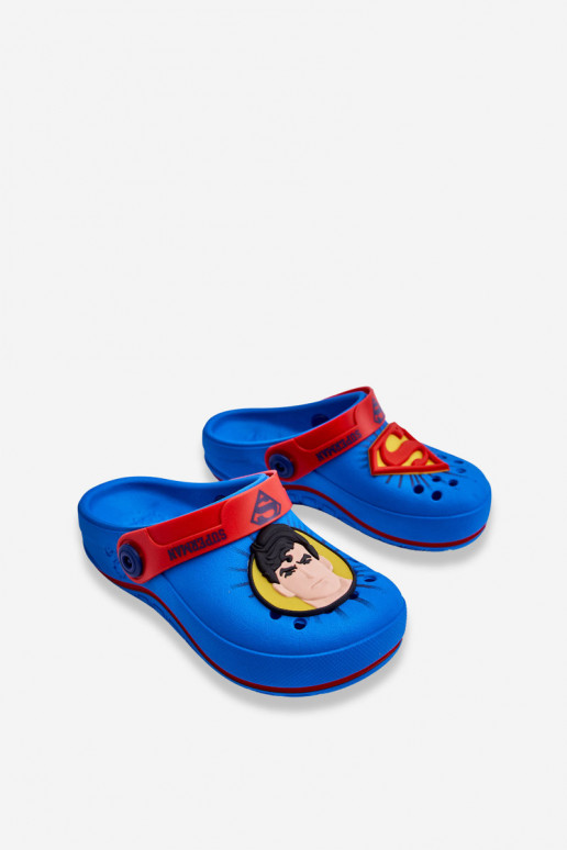 Laste crocs stiilis sussid Superman Grendene Kids JJ385004 Sinist värvi Laste crocs stiilis sussid Superman Grendene Kids JJ385004 Sinist värvi