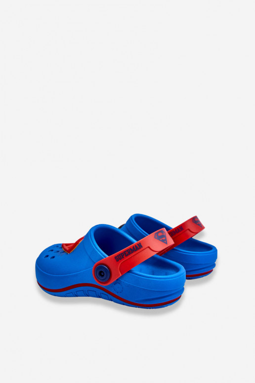 Laste crocs stiilis sussid Superman Grendene Kids JJ385004 Sinist värvi Laste crocs stiilis sussid Superman Grendene Kids JJ385004 Sinist värvi