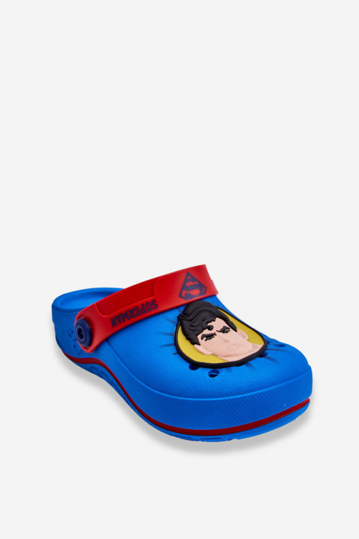 Laste crocs stiilis sussid Superman Grendene Kids JJ385004 Sinist värvi Laste crocs stiilis sussid Superman Grendene Kids JJ385004 Sinist värvi