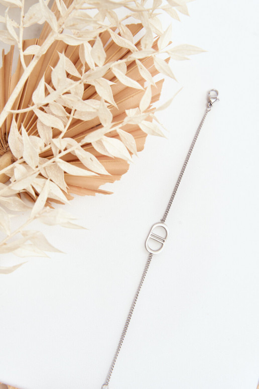 Käevõru roostevabast terasest Hõbedat värvi