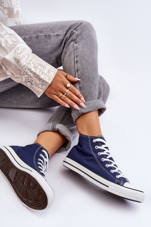 Klassikalised spordijalatsid  tumesinist värvi Remos Klassikalised spordijalatsid  tumesinist värvi Remos