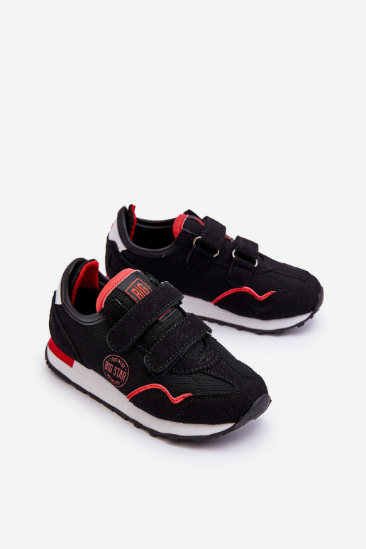 Laste tossude mudeljalatsid Memory Foam System Big Star LL374179 mustad