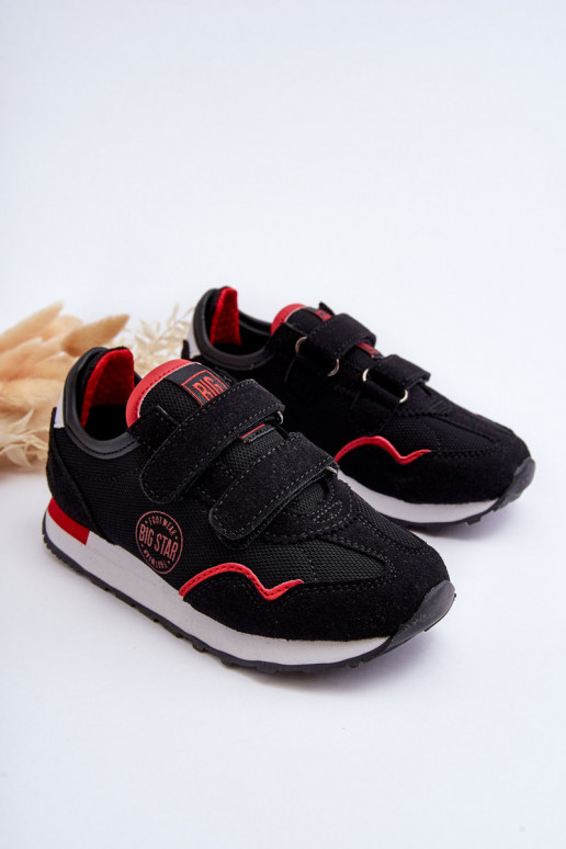 Laste tossude mudeljalatsid Memory Foam System Big Star LL374179 mustad