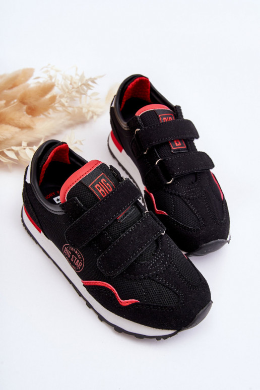 Laste tossude mudeljalatsid Memory Foam System Big Star LL374179 mustad