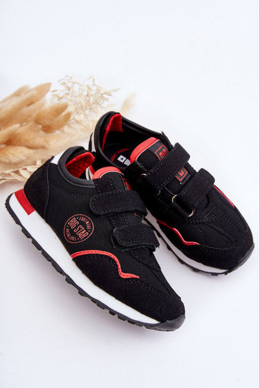 Laste tossude mudeljalatsid Memory Foam System Big Star LL374179 mustad