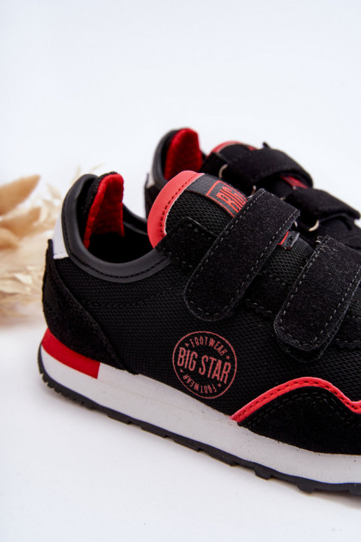 Laste tossude mudeljalatsid Memory Foam System Big Star LL374179 mustad