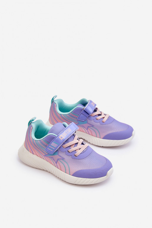 Laste spordijalatsid Memory Foam System Big Star LL374151 Violetne värv