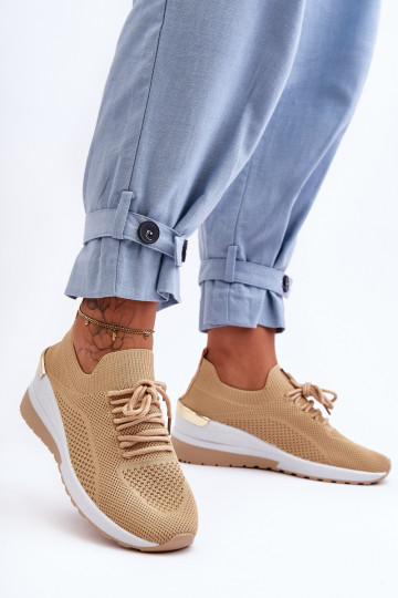 Riidest spordijalatsid beeži värvi Visconti