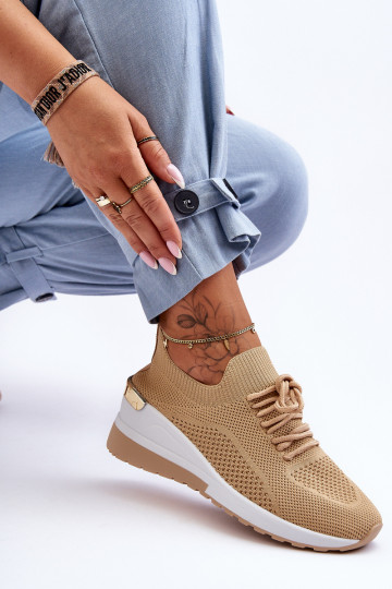 Riidest spordijalatsid beeži värvi Visconti 2