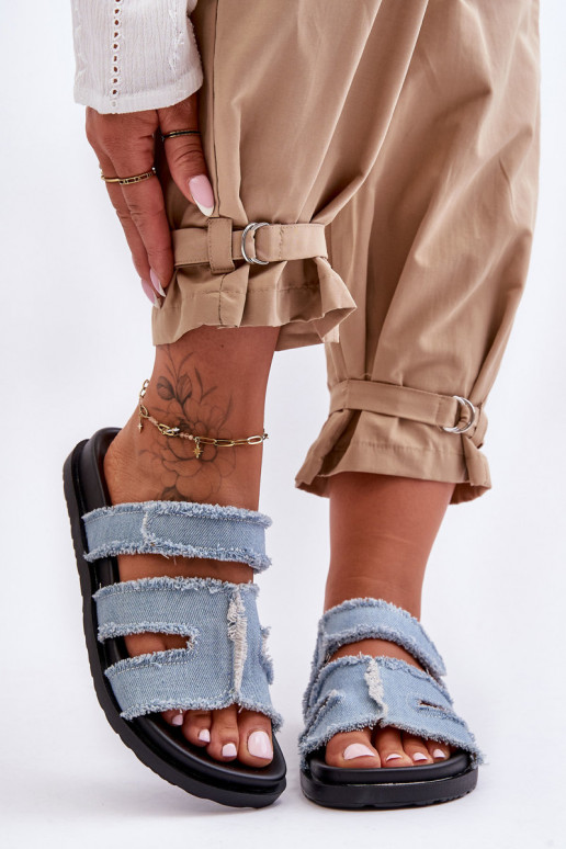 Sussid Riidest krõpsudega kinnitatav Sinist värvi Lamirose