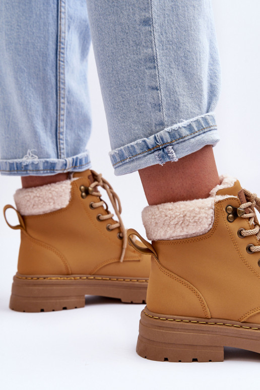 jalanõud soojad saapad pruunid värvi Jette