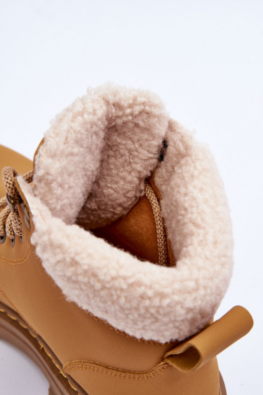 jalanõud soojad saapad pruunid värvi Jette