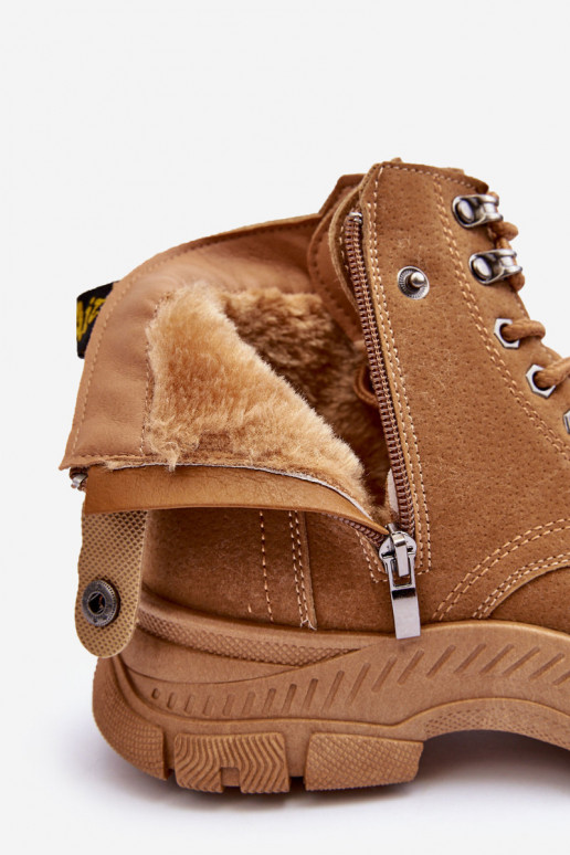 voodriga seemisnakhsed Naiste poolsaapad pruunid värvi Jailina