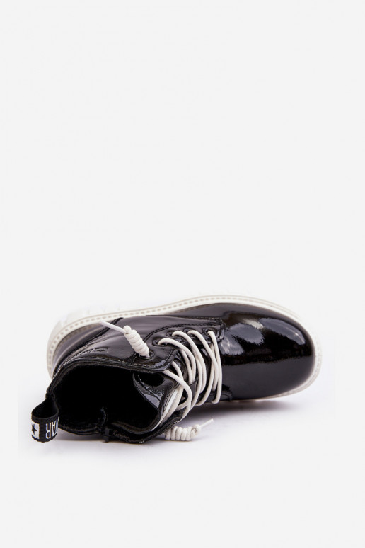 voodriga Laque Naiste poolsaapad Laste jalanõud Big Star MM374147 mustad voodriga Laque Naiste poolsaapad Laste jalanõud Big Star MM374147 mustad