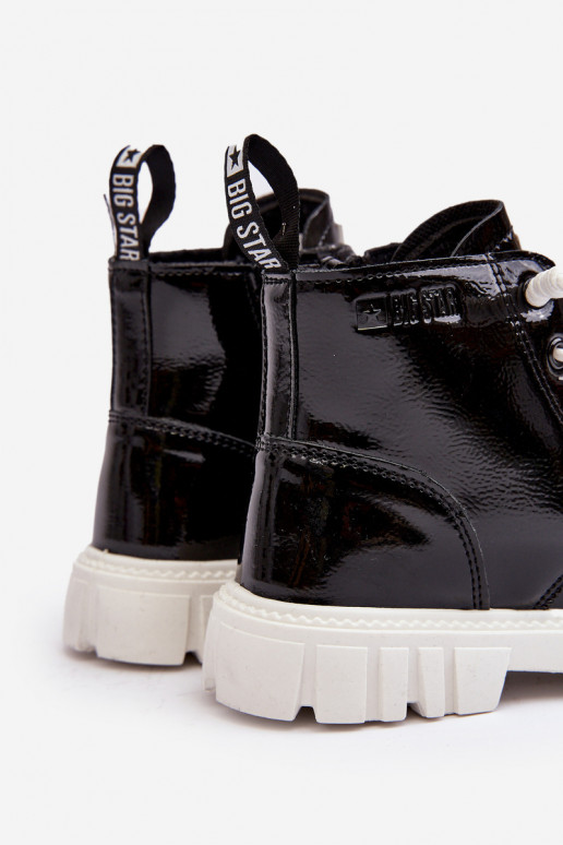 voodriga Laque Naiste poolsaapad Laste jalanõud Big Star MM374147 mustad voodriga Laque Naiste poolsaapad Laste jalanõud Big Star MM374147 mustad