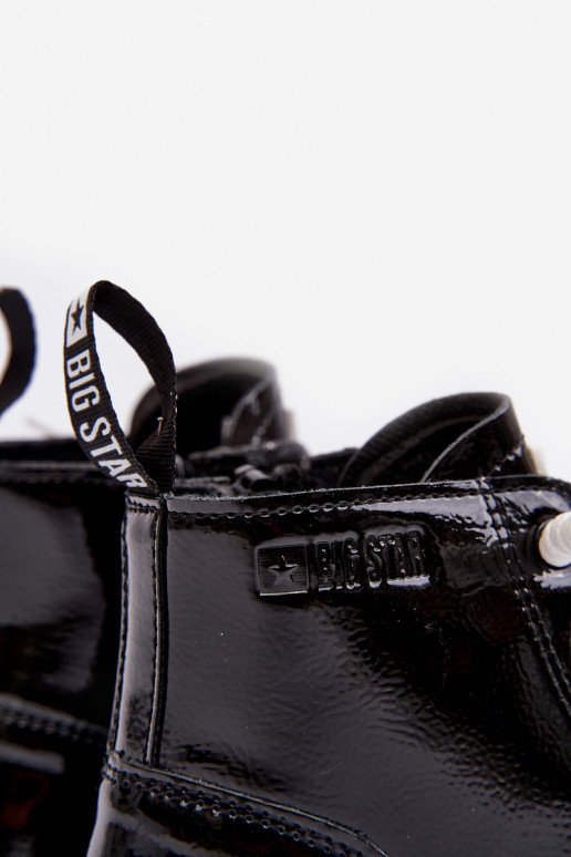 voodriga Laque Naiste poolsaapad Laste jalanõud Big Star MM374147 mustad voodriga Laque Naiste poolsaapad Laste jalanõud Big Star MM374147 mustad