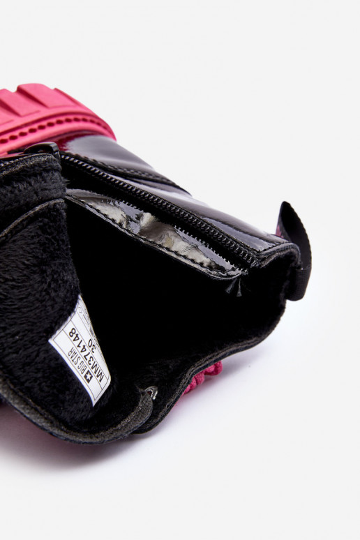 voodriga Laque Naiste poolsaapad Laste jalanõud Big Star MM374148 -Tumeroosad värvi