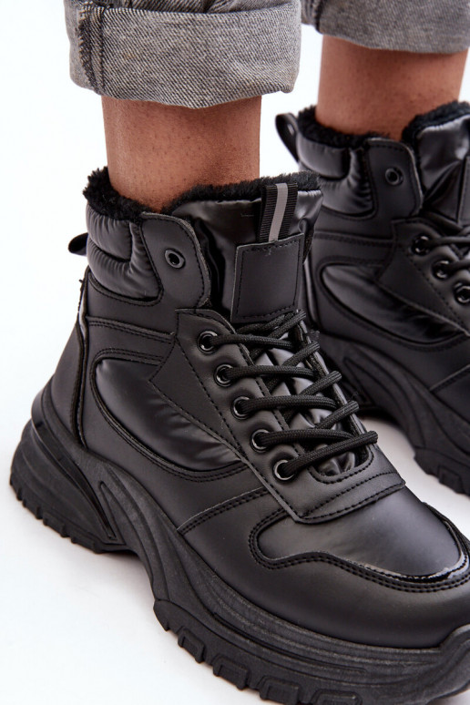 voodriga spordijalatsid nööritavad mustad Dejana voodriga spordijalatsid nööritavad mustad Dejana