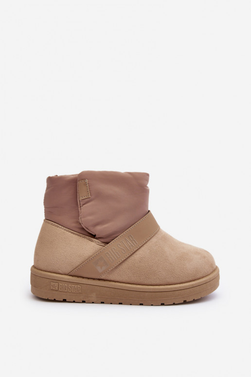 nööpidega lumesaapad voodriga platvormiga beeži värvi Big Star MM274152