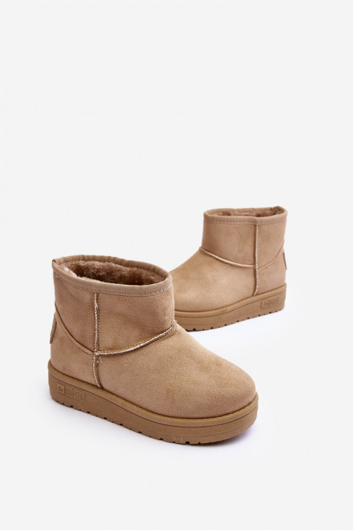 Nööpidega lumesaapad voodriga beeži värvi Big Star MM374056