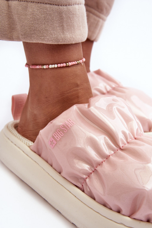 Läikivad Plätud Tumeroosad värvi Big Star MM274129 Läikivad Plätud Tumeroosad värvi Big Star MM274129