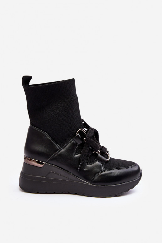 Naiste poolsaapad mustad Helladina