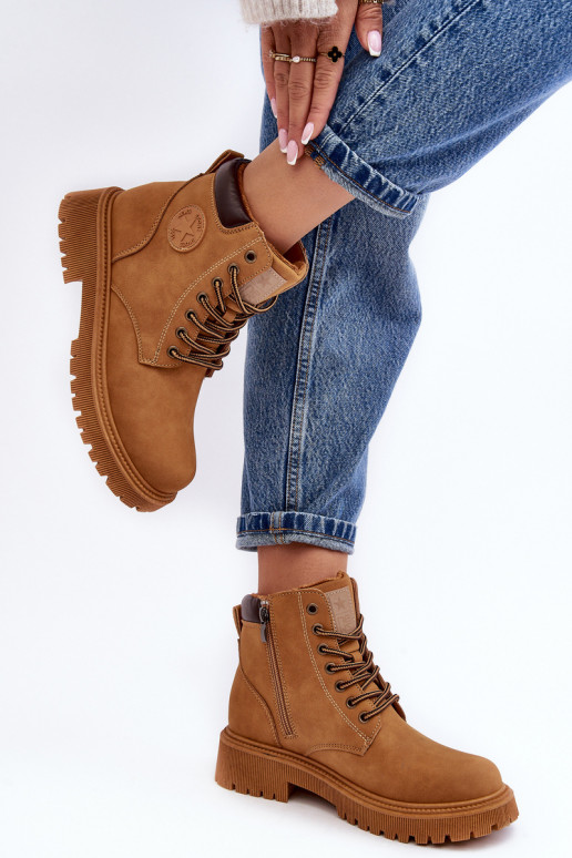 voodriga Naiste poolsaapad jalanõud pruunid värvi Felizia