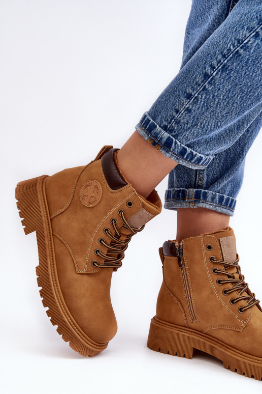 voodriga Naiste poolsaapad jalanõud pruunid värvi Felizia