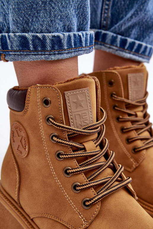 voodriga Naiste poolsaapad jalanõud pruunid värvi Felizia