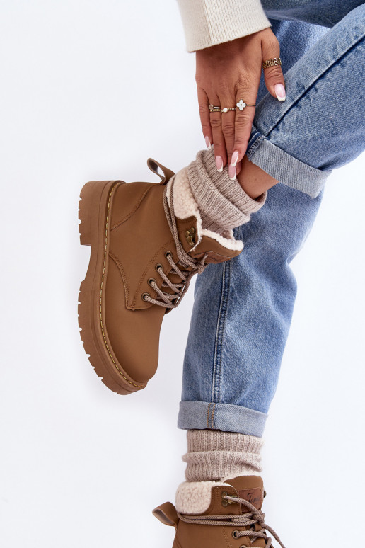 jalanõud soojad saapad pruunid värvi Lynnvia