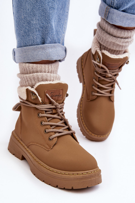 jalanõud soojad saapad pruunid värvi Lynnvia