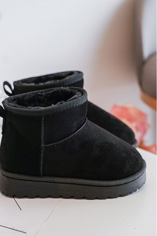 Nööpidega lumesaapad Naiste poolsaapad voodriga mustad Nallita Nööpidega lumesaapad Naiste poolsaapad voodriga mustad Nallita