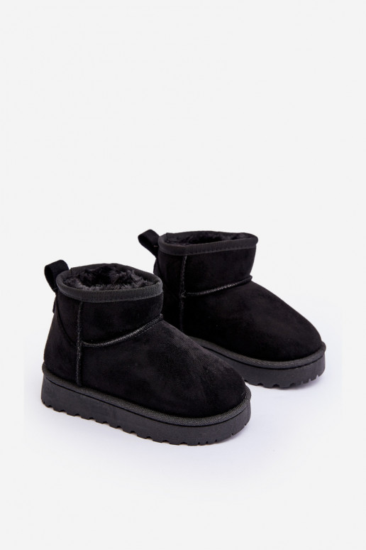 Nööpidega lumesaapad Naiste poolsaapad voodriga mustad Nallita Nööpidega lumesaapad Naiste poolsaapad voodriga mustad Nallita