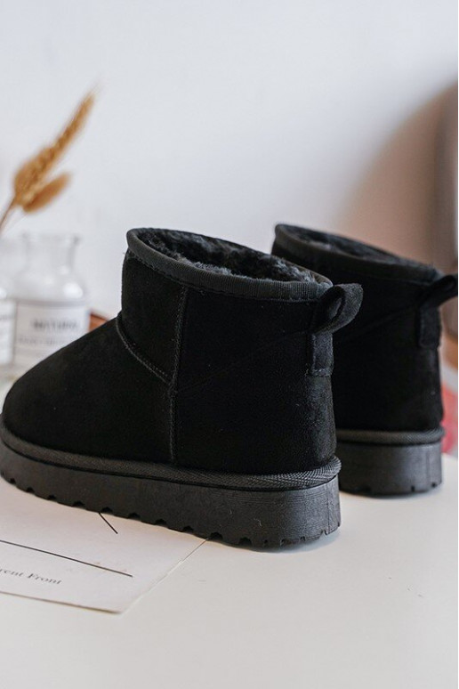 Nööpidega lumesaapad Naiste poolsaapad voodriga mustad Nallita Nööpidega lumesaapad Naiste poolsaapad voodriga mustad Nallita