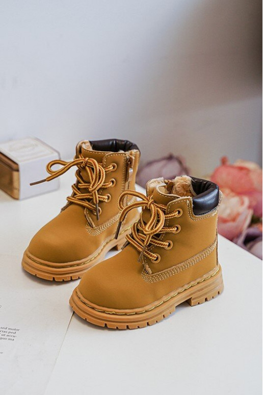 Laste jalanõud jalanõud tõmblukuga pruunid värvi Bansi Laste jalanõud jalanõud tõmblukuga pruunid värvi Bansi