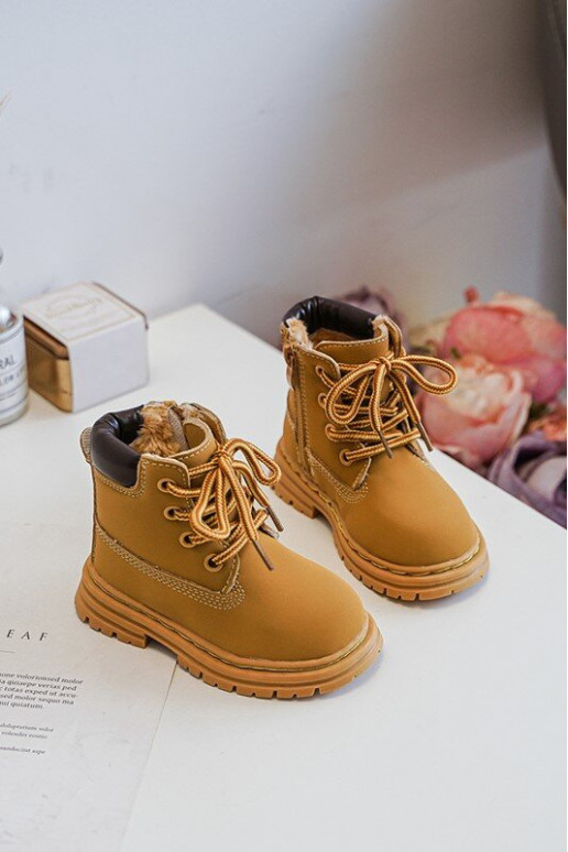 Laste jalanõud jalanõud tõmblukuga pruunid värvi Bansi Laste jalanõud jalanõud tõmblukuga pruunid värvi Bansi