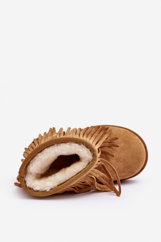 voodriga Naiste poolsaapad nööpidega lumesaapad Laste jalanõud i Frędzlami pruunid värvi Nimia voodriga Naiste poolsaapad nööpidega lumesaapad Laste jalanõud i Frędzlami pruunid värvi Nimia