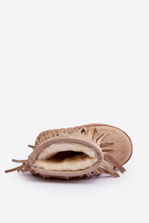 voodriga Naiste poolsaapad nööpidega lumesaapad Laste jalanõud i Frędzlami beeži värvi Nimia voodriga Naiste poolsaapad nööpidega lumesaapad Laste jalanõud i Frędzlami beeži värvi Nimia