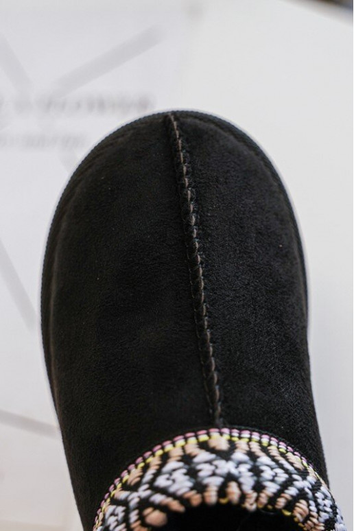 Plätud Laste jalanõud voodriga mustad Olivane Plätud Laste jalanõud voodriga mustad Olivane