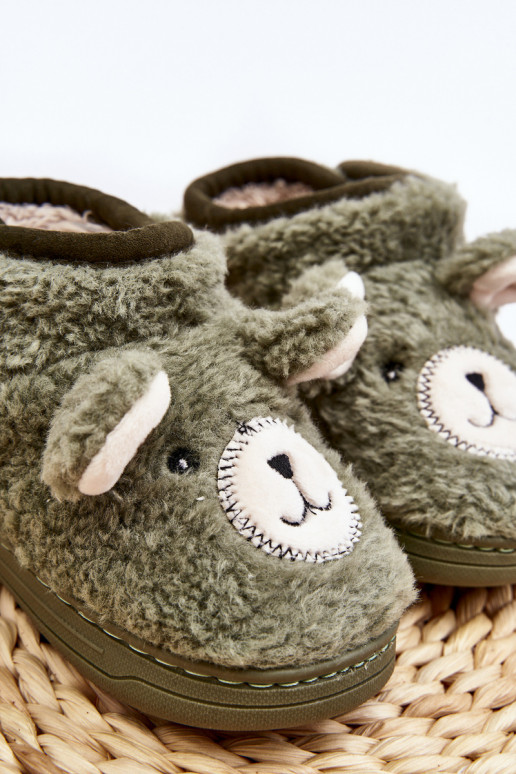 Laste sussid rohelist värvi Eberra